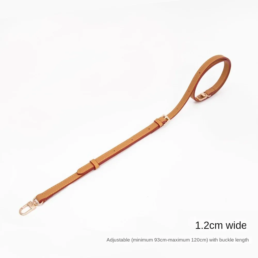 sangles de sac en cuir pu de 1.2cm de large pour lv speedy 20 25 30 bretelles réglables sans poinçon, sac à bandoulière long, sac de ceinture