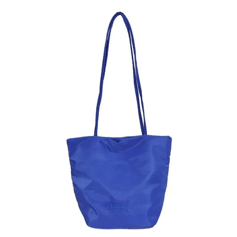 sac fourre-tout mini en nylon uni décontracté pour femme, sac à bandoulière léger pour usage quotidien, travail, voyage et sorties décontractées