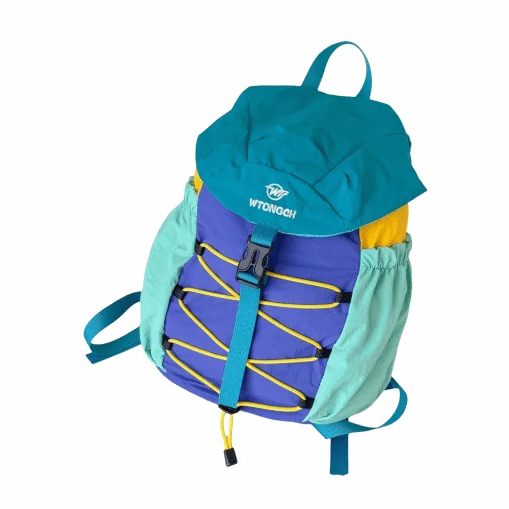 sac à dos de sport créatif à cordon de serrage, léger, grande capacité, bretelles d'épaule résistantes à l'usure, fermeture à cordon de serrage