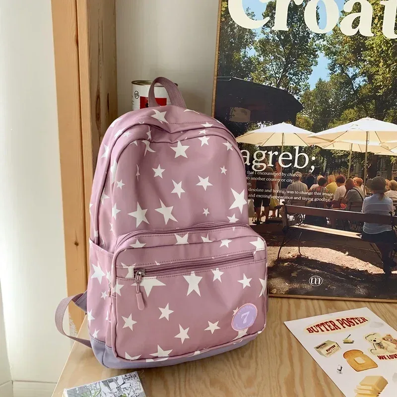 sac à dos étoile pour femmes et hommes, sac à dos pour ordinateur portable 17 pouces, sac d'université, sac à dos de voyage mignon, sac à livres décontracté pour étudiants, retour à l'école