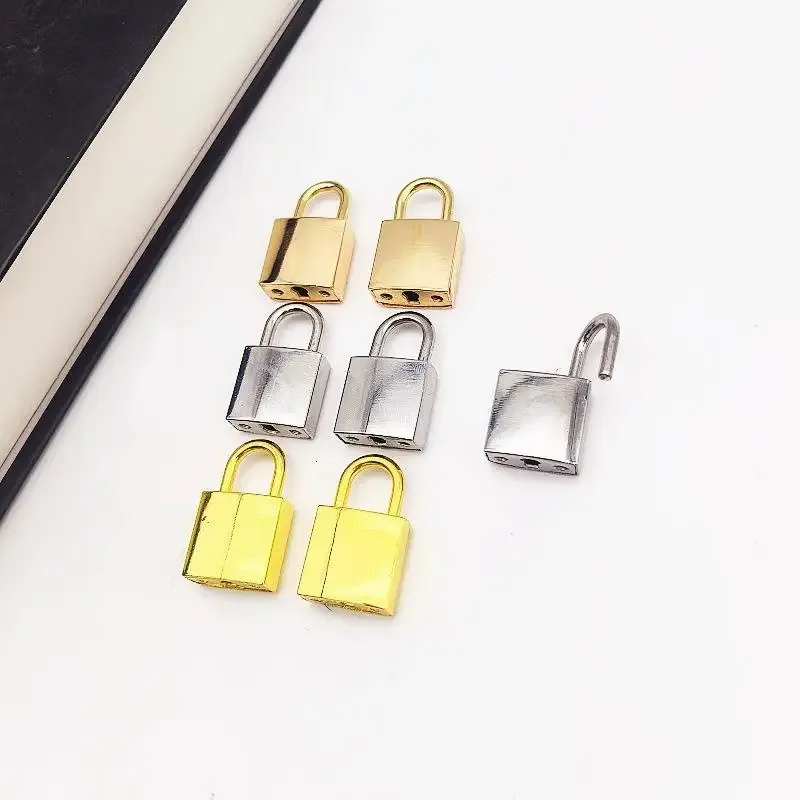 1 pièce de fermoir carré en métal pour sac, cadenas, boucle de fermeture, fermoir de bagage, accessoires décoratifs pour sacs à main et sacs DIY.