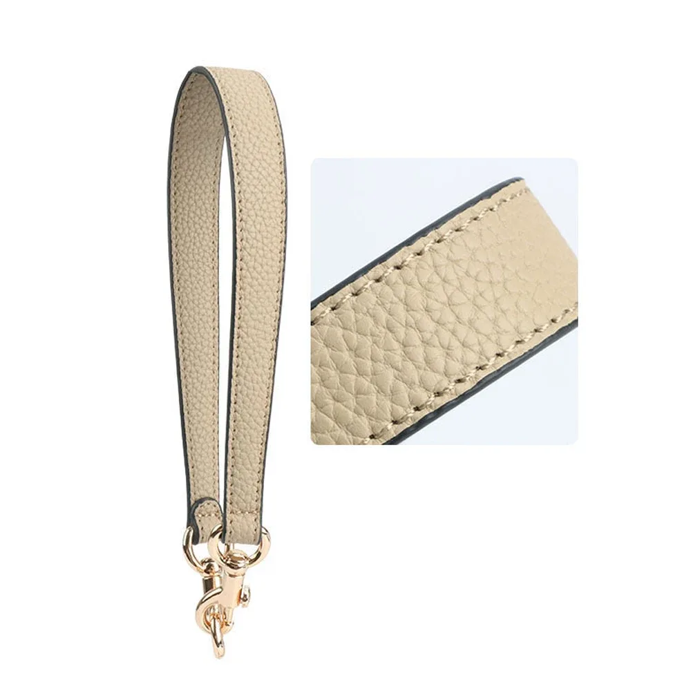 sangle de sac de conception de marque pour sac fourre-tout sous les bras, sacs à main, sangle de sac initiée par la poignée, sangle en cuir vachetta, accessoires de sac
