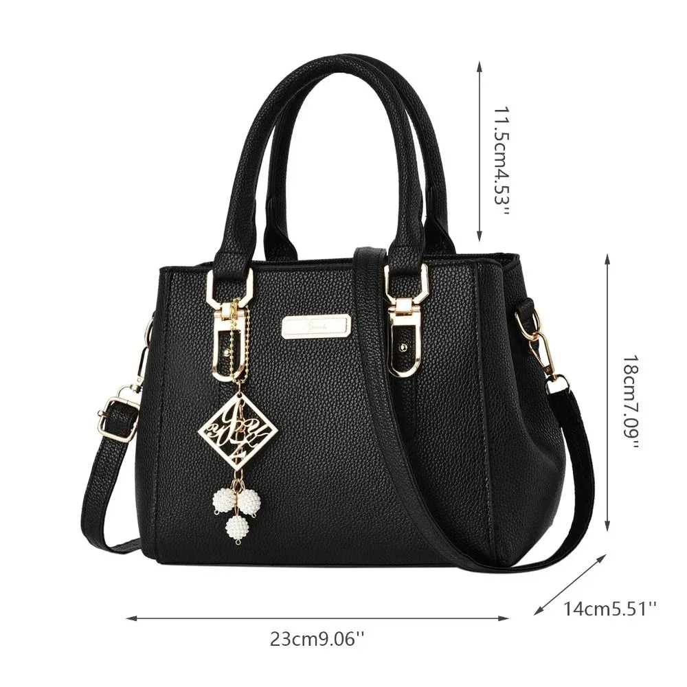 sacs à main en cuir tendance pour femmes et filles, sac à bandoulière de grande capacité, sacoche à poche ouverte, sac de shopping de haute qualité