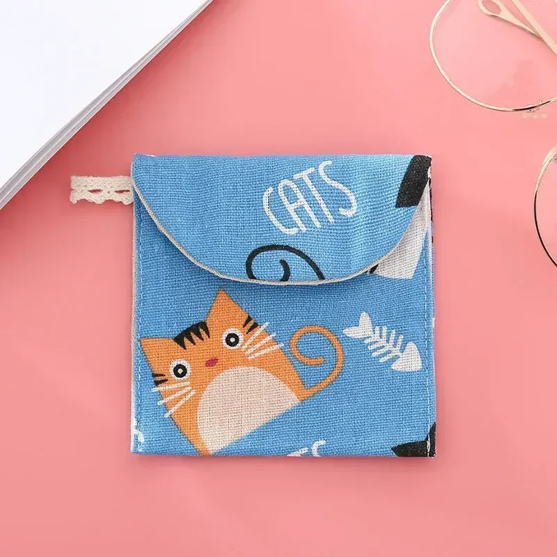 petit sac cosmétique à loquet pour femmes, sac à rouge à lèvres mignon, sac à serviettes hygiéniques, sacs de maquillage de voyage, mini étui de beauté