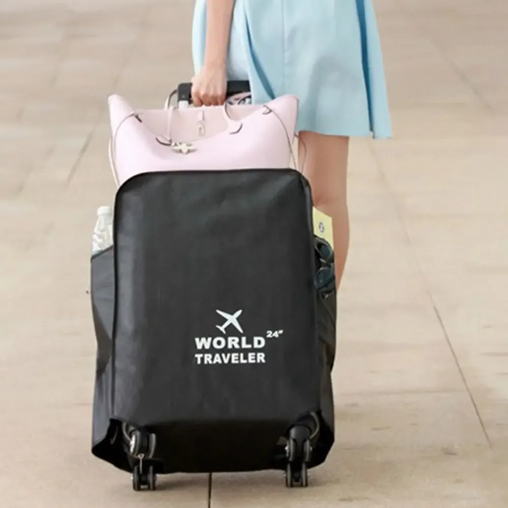 nouvelle housse de protection pour bagages de voyage de 20 à 30 pouces, imperméable, résistante à l'usure, anti-poussière, housse de protection pour valise