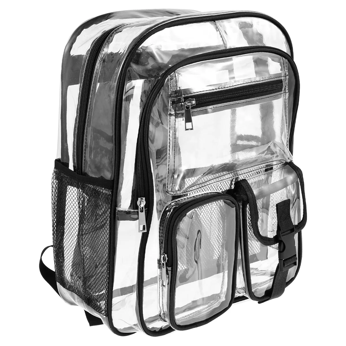 sac à dos transparent en pvc, petit sac à dos transparent durable, portable, léger, mini sac transparent mignon pour le travail, les sports de plein air