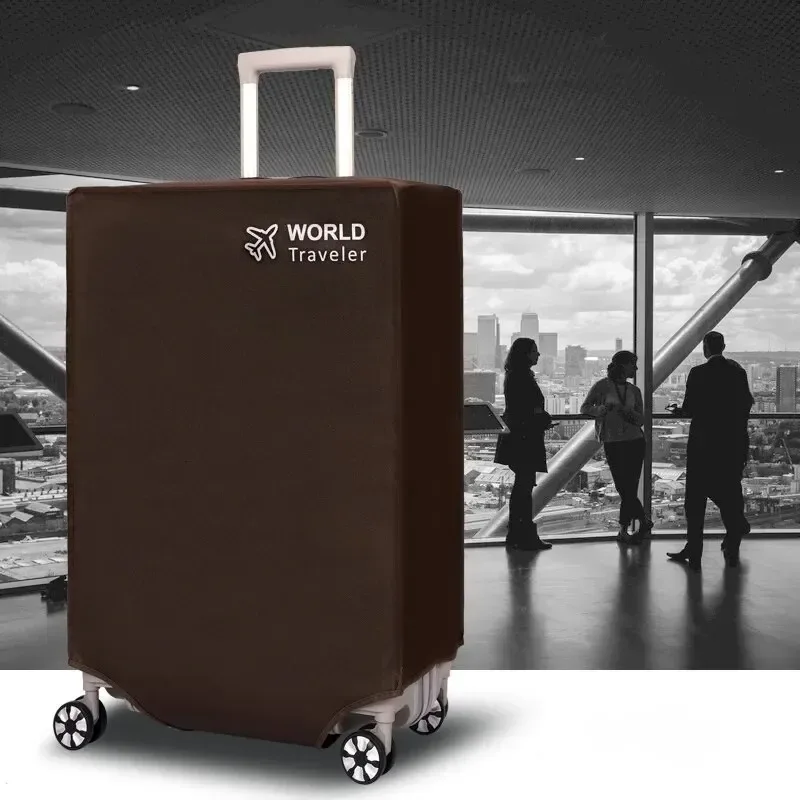 juste de protection pour compartiment à bagages, degré d'usure, tissu non tissé, housse anti-poussière épaissie, étui de voyage durable, noir