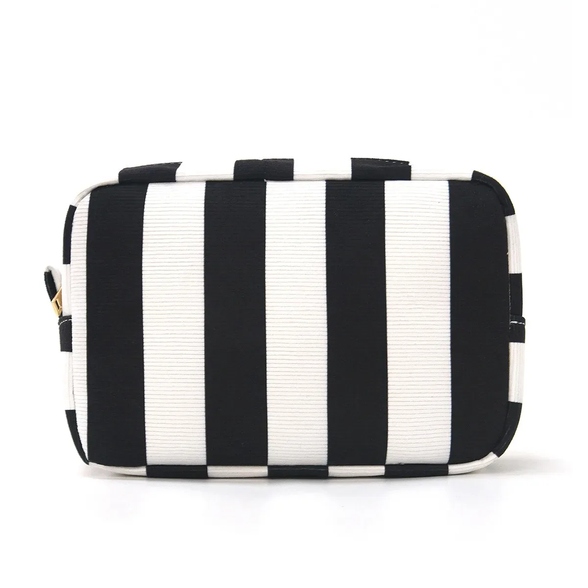 feihong sac cosmétique rayé transfrontalier velours côtelé sac de toilette portable de grande capacité sac de rangement de grande valeur de mode de voyage