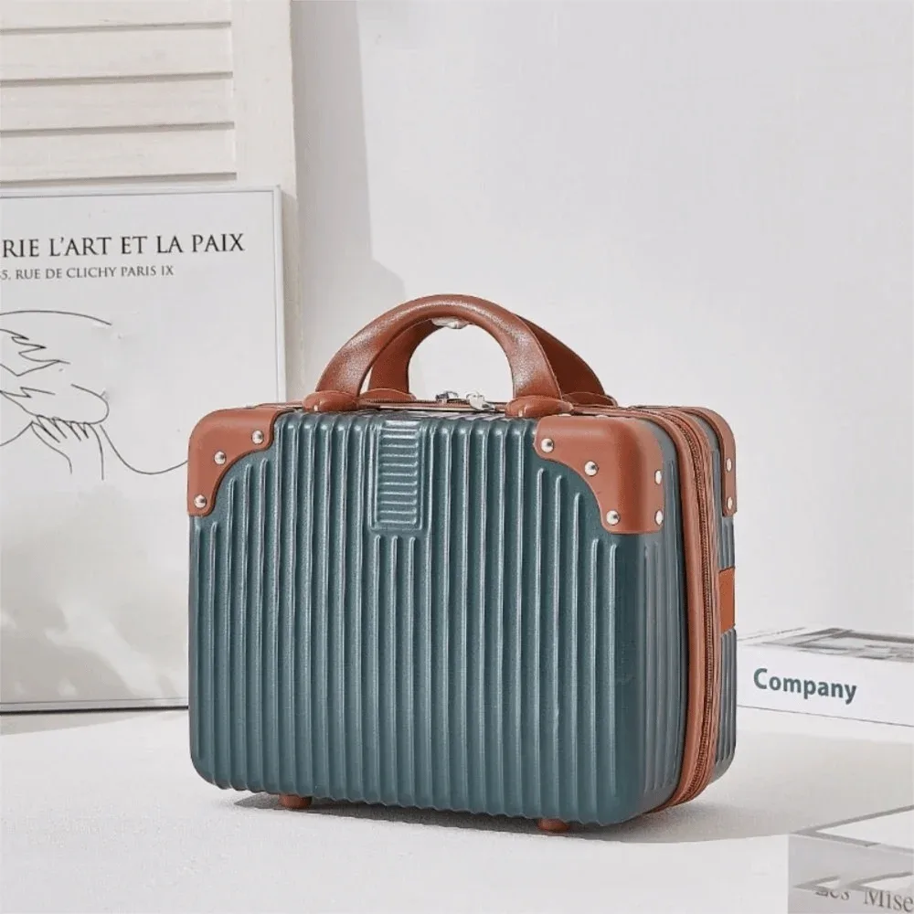 ventes flash : valise de voyage 14 pouces, mini trousse de maquillage, organiseur de voyage, valise cabine pour femmes