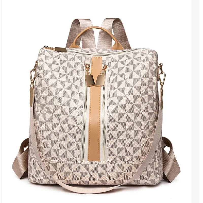 nouveau sac à dos grande capacité 2026, sac à bandoulière tendance style européen et américain, sac à dos mère-fille, sac de voyage décontracté