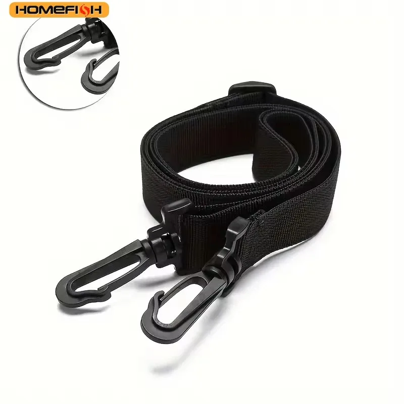 homefish sangles longues noires accessoires de sac ceintures réglables de remplacement pour sac à dos bande détachable utilisation fréquente