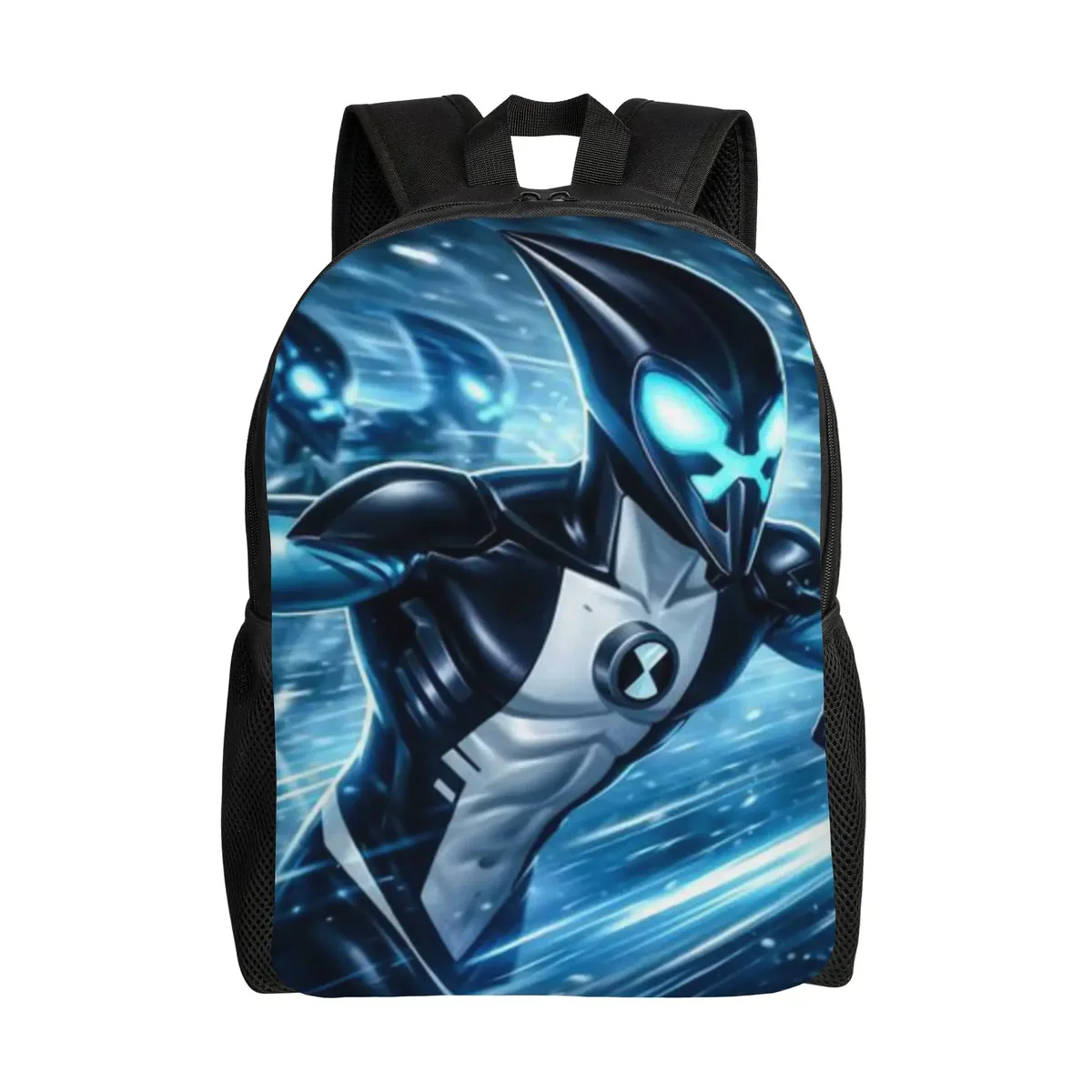 sac à dos ben 10 pour la rentrée scolaire, avec logo ben 10 omnitrix abstrait et sangle réglable