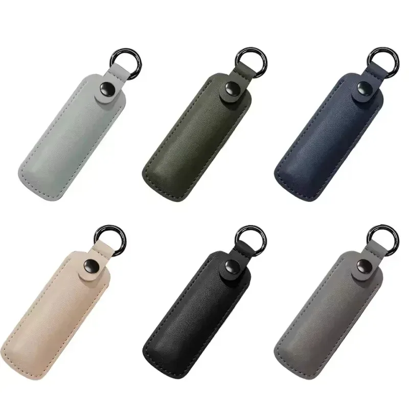 Étui en cuir pour clé USB, porte-clés anti-perte, housse de protection pour clé USB, sac de rangement pour clé USB, support portable pour clé USB