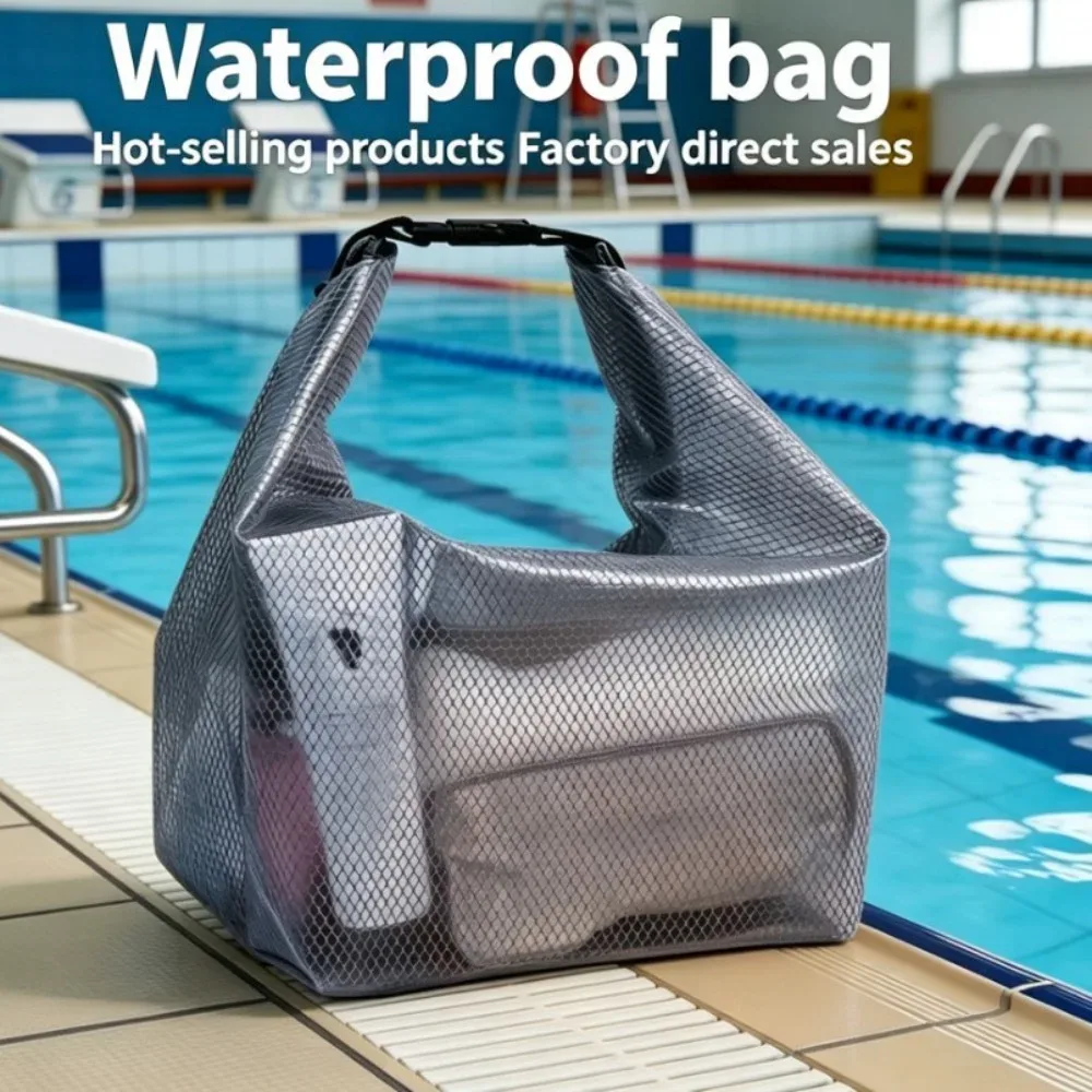 sac de rangement étanche grande capacité pour voyage, activités de plein air et fitness, avec séparation sec/humide pour maillot de bain
