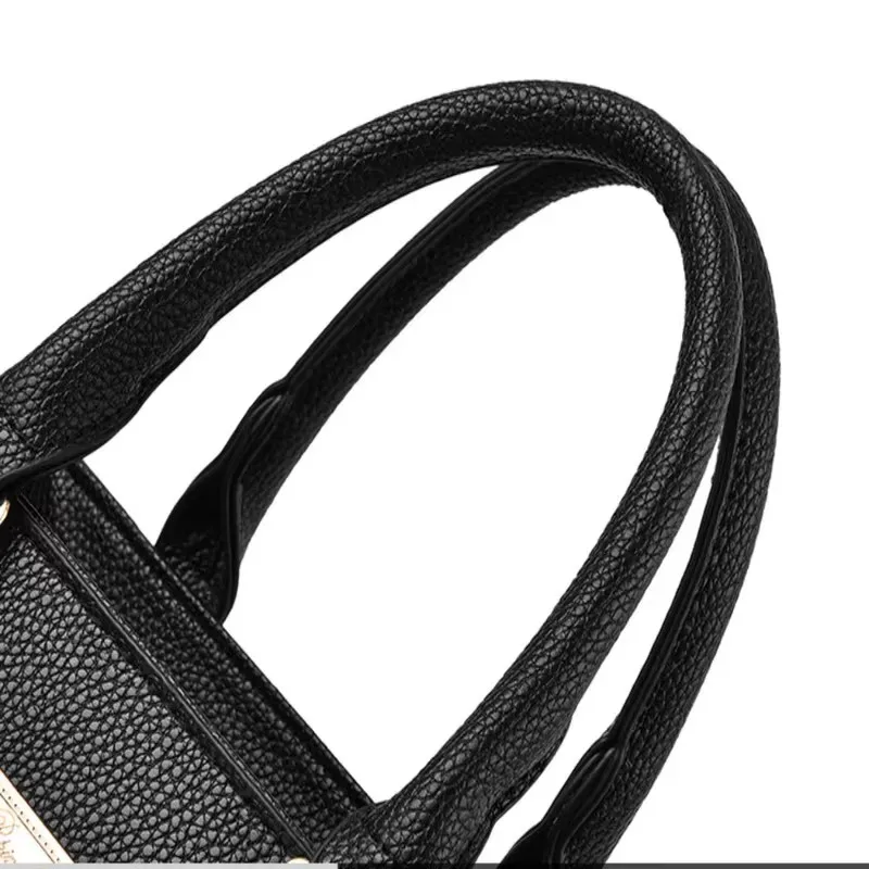 sac à bandoulière en cuir spacieux pour femmes, sac à main quotidien décontracté avec un grand espace de rangement