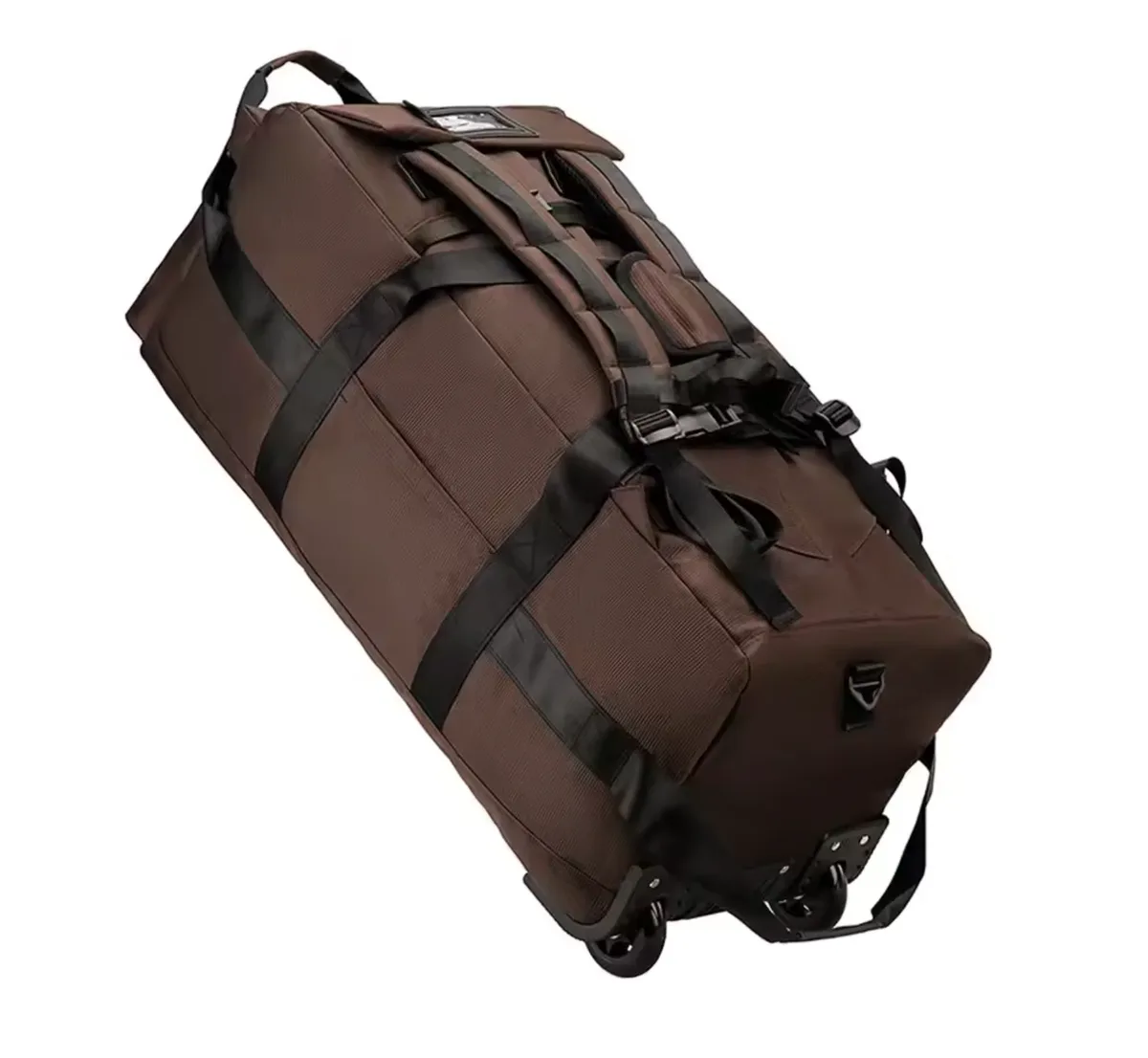 sac de sport roulant 80l avec roulettes sac de voyage pliable robuste de 31 pouces bagage à roulettes résistant à l'eau avec bandoulière