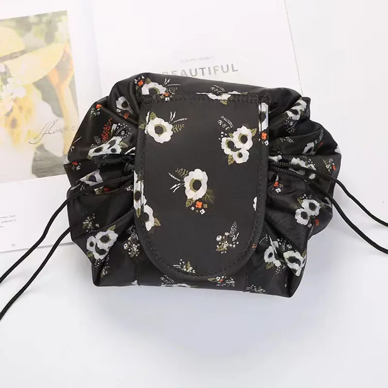 nouvelle trousse de toilette portable pour femme, sac de rangement à cordon de serrage grande capacité, best-seller