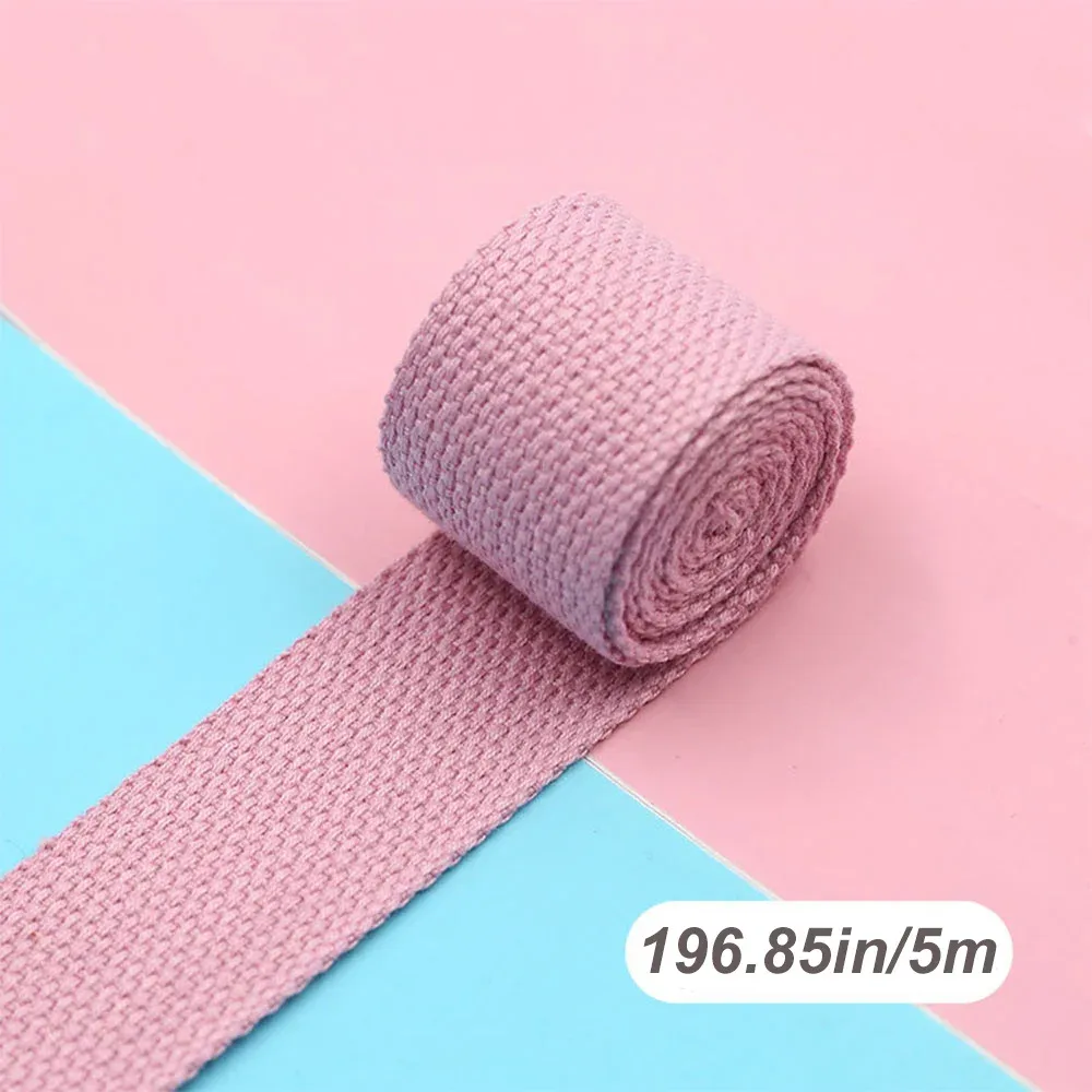 sangle en toile portable 5m*32mm pour sac à dos, accessoires de couture diy, ceinture, ruban de décoration pour vêtements