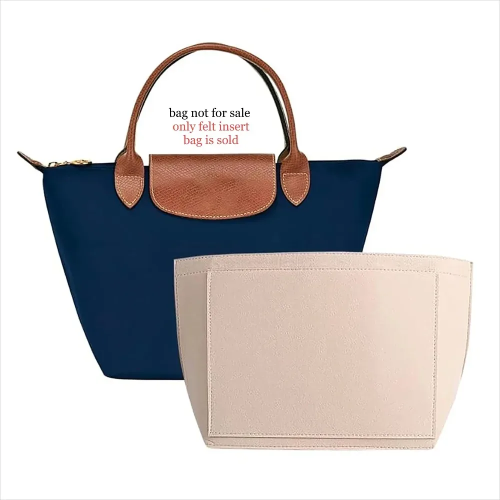 organisateur universel pour sac à main - insert rembourré en feutre pour sacs cabas, rangement de voyage et protection intérieure