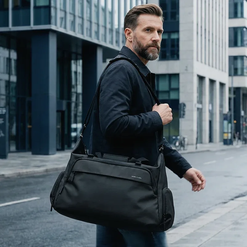 sac de sport pour homme mark ryden, nouvelle conception, imperméable, grande capacité, sacs à main pour les voyages