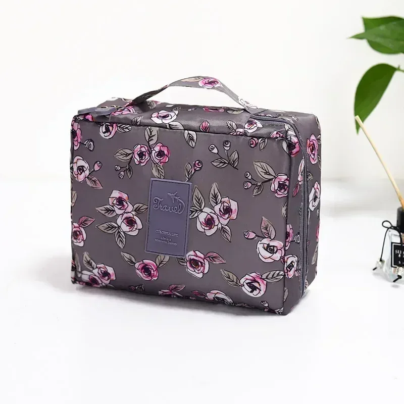 femmes en plein air organisation sac de maquillage fourre-tout grand sac cosmétique pochette beauté étanche femme voyage maquillage trousses de toilette