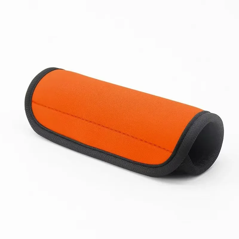 nouvelles protections de poignée de bagage en néoprène imperméables, housses de poignée de sac de voyage souples et rembourrées pour accessoires de voyage
