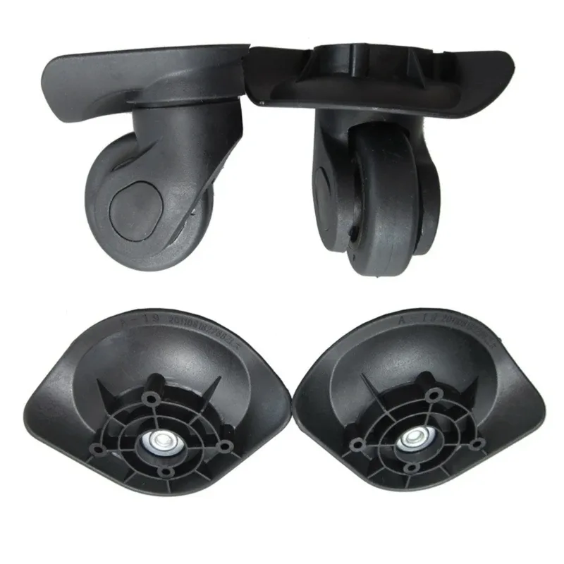 Roues de bagages de rechange A19, 1 paire, réparation, accessoires pour valises de voyage