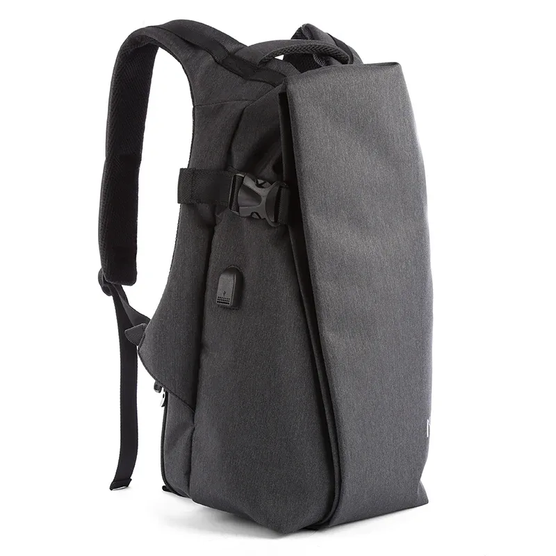 sac à dos en cuir pour hommes, sac à dos étanche pour ordinateur portable, sac à dos d'affaires de grande capacité avec chargement usb, sac à dos de sport de voyage pour hommes