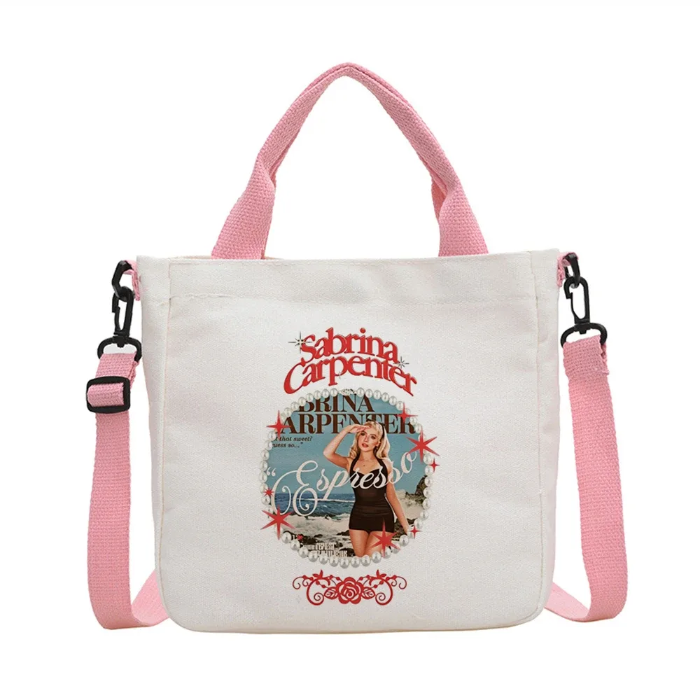 sac fourre-tout sabrina carpenter, sac à bandoulière, sac de shopping y2k, sac cabas, sac fourre-tout pour femme