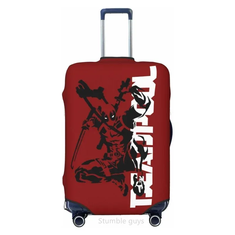 housse de valise élastique durable avec imprimé film pour bagages de 18 à 32 pouces, lavable, anti-poussière, anti-rayures, pour les voyages en avion et en voiture