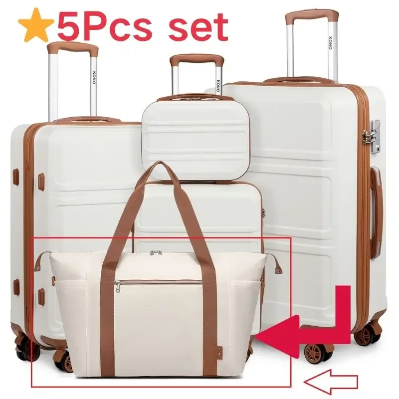 kono 4/5/6 pièces trousse de beauté boîte trousse à cosmétiques bagage à main trousse de toilette sac de voyage ensemble de bagages