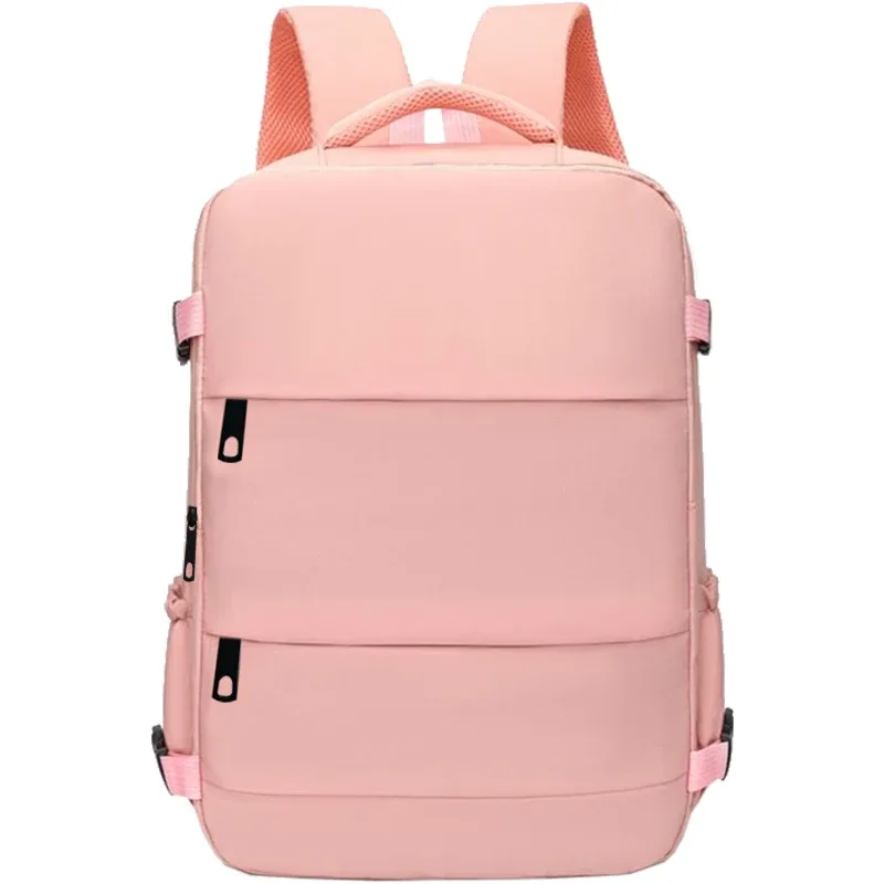 sac à dos pour ordinateur portable résistant à l'eau, polyvalent au quotidien, design unisexe tendance, poches latérales pour bouteille d'eau et petits accessoires