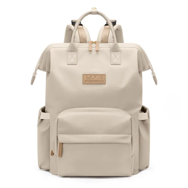 golf munisac à dos grande capacité pour maman, sac à dos pour bébé, sacs à dos avec bisantos, poches à couches, sac à dos à couches, noir