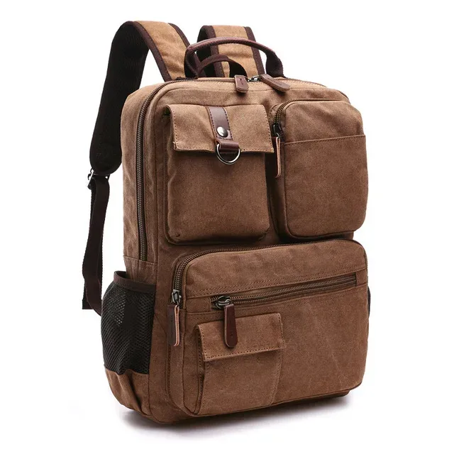 hommes sac à dos pour ordinateur portable sac à dos toile sac d'école sacs à dos de voyage pour adolescent mâle sac à dos ordinateur sac à dos sacs ordinateur sac