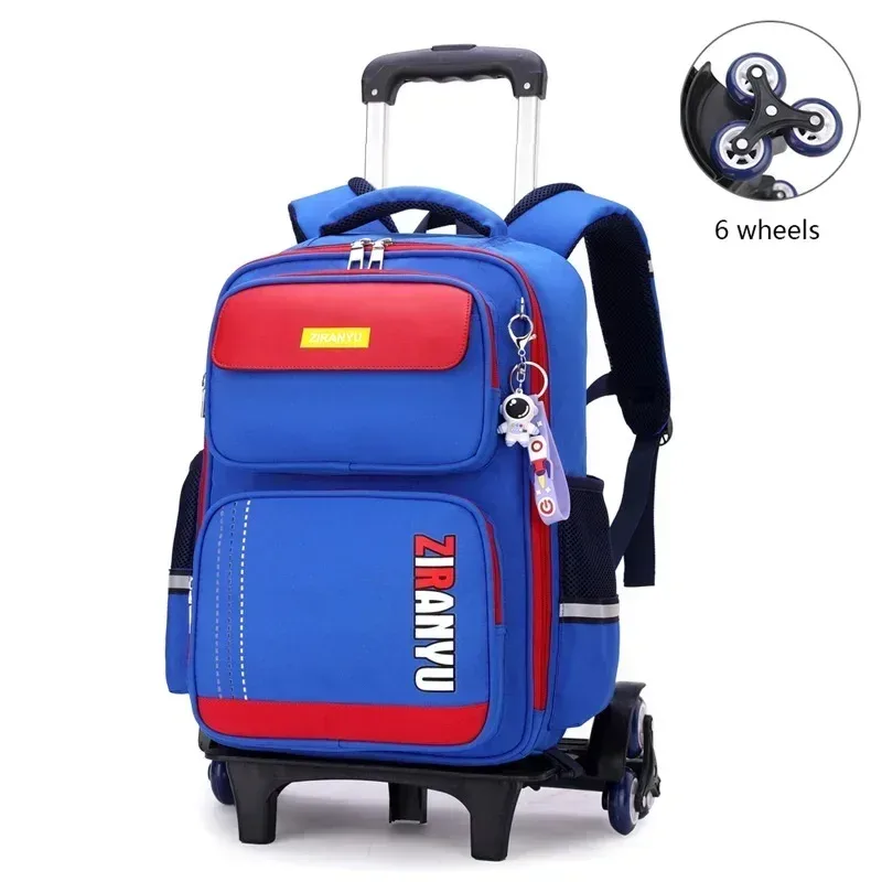 sacs à dos roulants pour élèves du primaire, sac à dos d'école à roulettes pour enfants, sacs à dos de retour à l'école avec roulettes