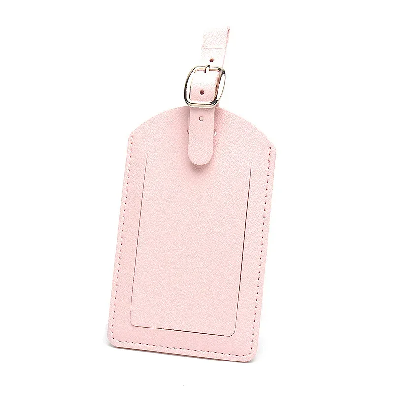 étiquette bagage porte cartes identité voyage accessoires compacts couleurs variées pochettes intérieures fermeture bouton doré usage international