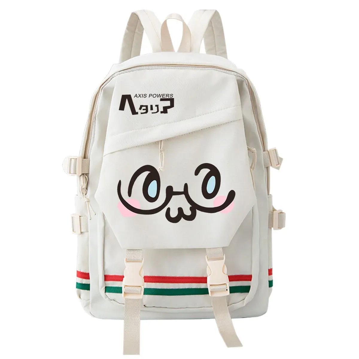 sac à dos axis power hetalia sac à dos d'école pour étudiants, imprimé de dessins animés mignons, léger, grande capacité, pour hommes et femmes, sacs à dos de voyage