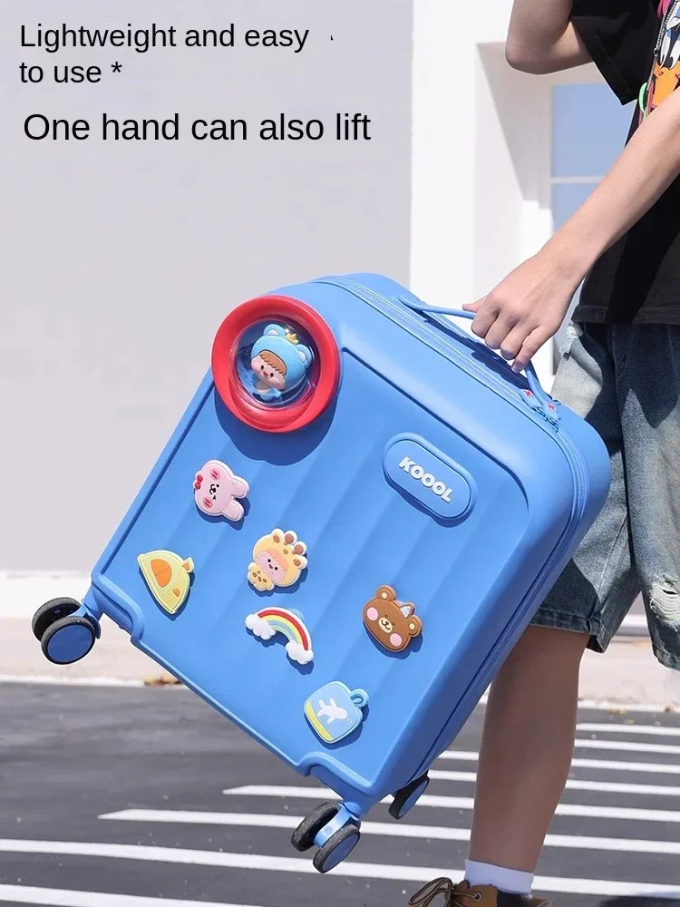 valise à roulettes pour enfants, bagage à main pour petits garçons et filles, cabine de voyage, valise à roulettes, 16 pouces, nouveau, 2025