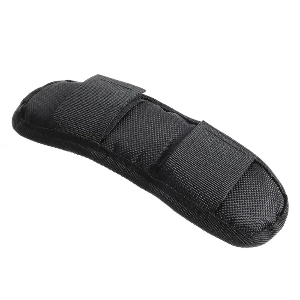 ceinture protection tissu noire ovale bandes velcro confort voyage cou cou bras sécurité robuste