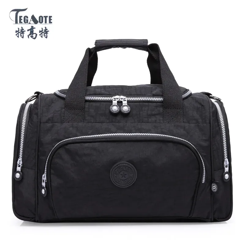 sacs à main en nylon de marque pour femmes, sac de voyage léger, sac de voyage à main, bagage à main pour voyage