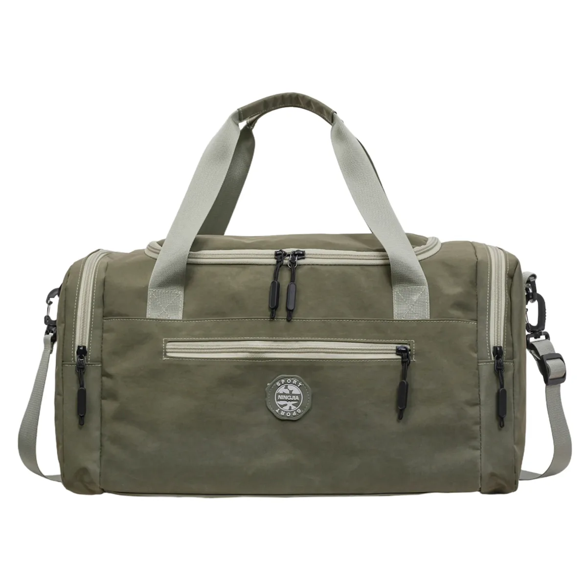 sac de voyage de grande capacité, sac de sport avec plusieurs compartiments, sangle réglable, idéal pour les voyages, les sports de plein air, le camping