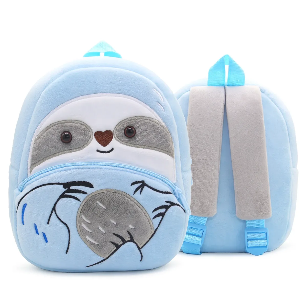 sac à dos créatif en peluche pour enfant, observateur, mignon, animal de dessin animé