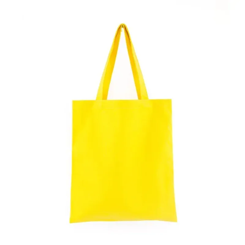 sac fourre-tout en toile vierge, sac de shopping écologique, sacs à bandoulière en toile haut de gamme, logo personnalisé