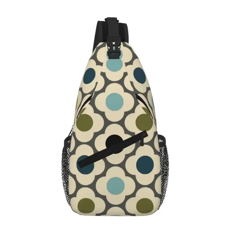 sacs à bandoulière orla kiely multi stem flowers pour voyage, randonnée, hommes et femmes, sac à dos portable, sac de poitrine, sac à bandoulière quotidien.