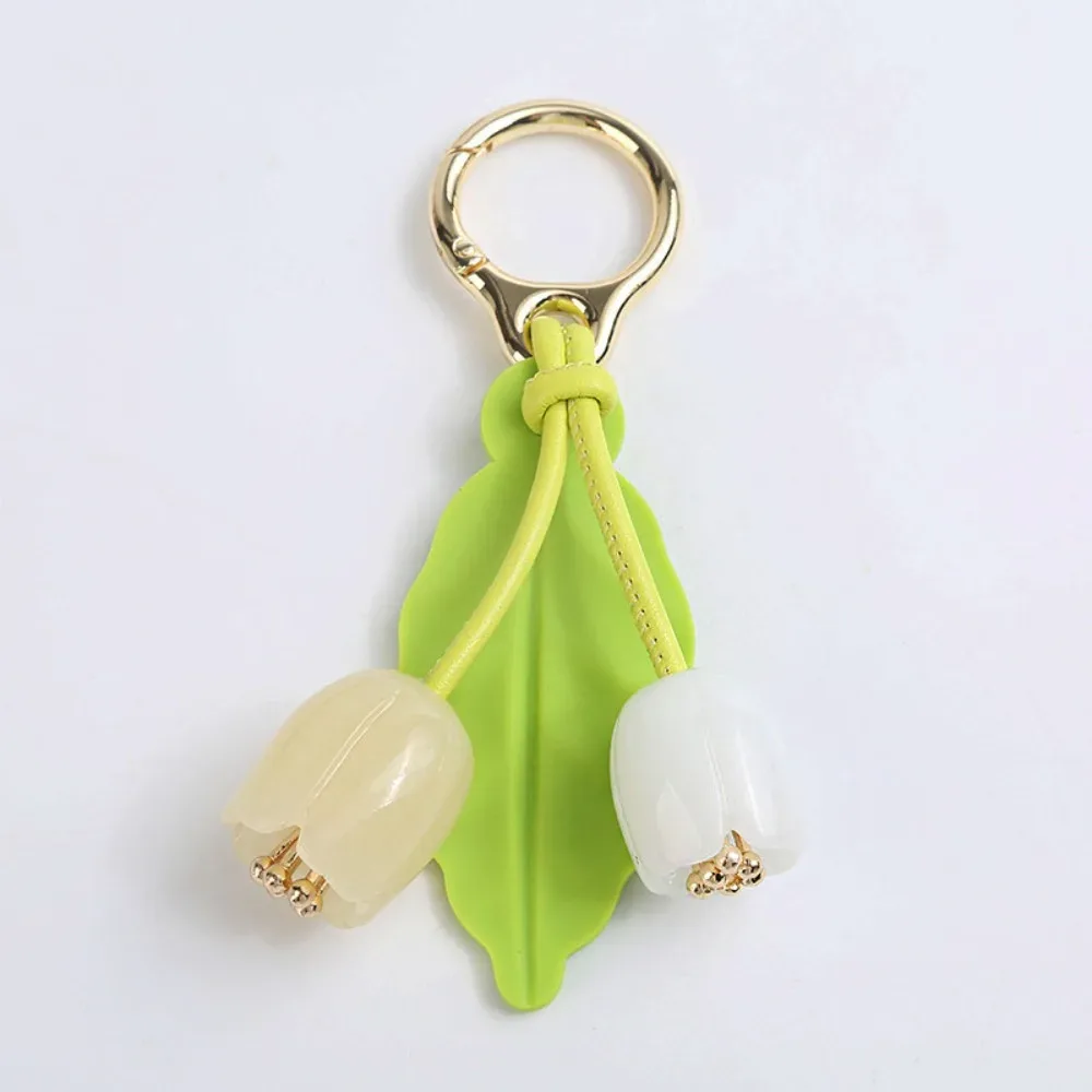 breloque de sac tendance en forme de cerise, pendentif en alliage de zinc et résine, ornement exquis pour sac à dos et clés de voiture