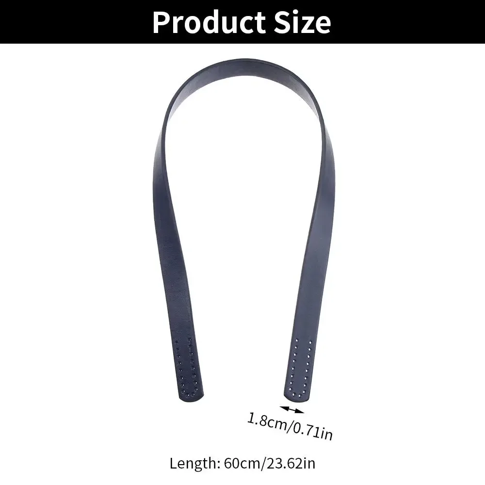 sangle de sac à bandoulière en cuir pu pour femmes et filles, 2 pièces, poignées de remplacement pour sac à main, ceinture, accessoire de sac, fait à la main, 60cm