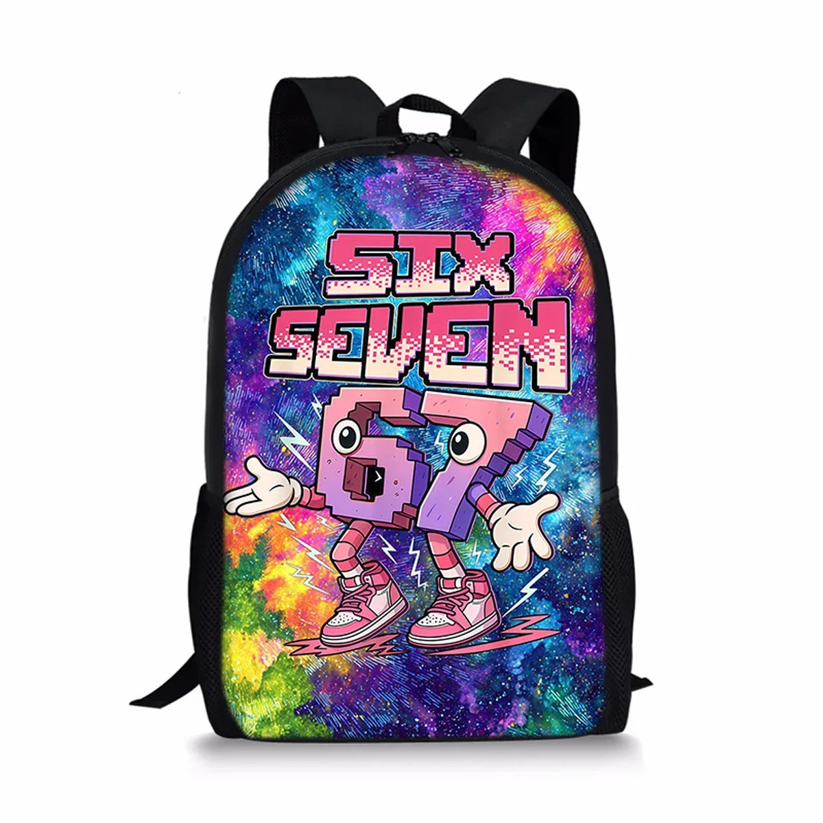 sacs à dos classiques populaires et amusants 67 six sept pour écoliers, sacs d'école imprimés en 3d, sacs à dos oxford imperméables pour garçons/filles, sacs à dos pour ordinateur portable