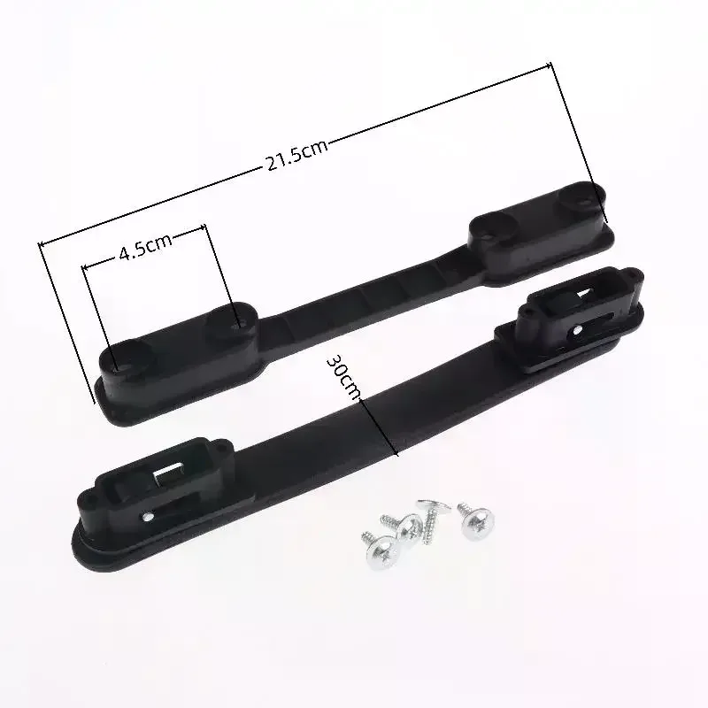 poignées remplacement métal rose fixation valise accessoire voyage boîte outil maquillage rangement usage reconditionnement
