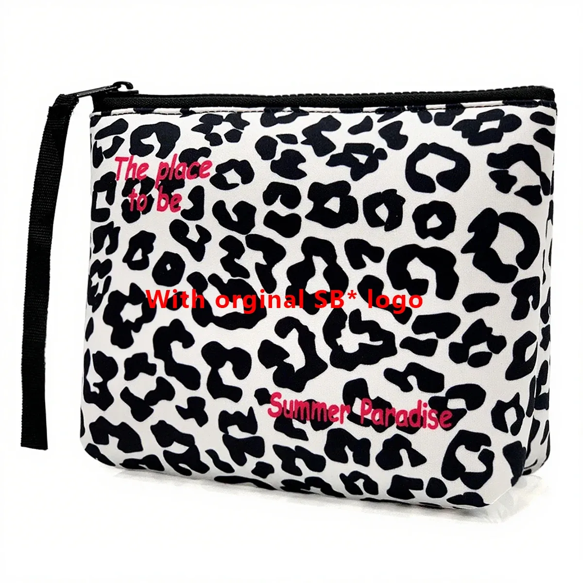 pochette de voyage en néoprène, trousse de toilette, sacs de maquillage en néoprène à la mode pour femmes, sacs à cosmétiques de grande capacité