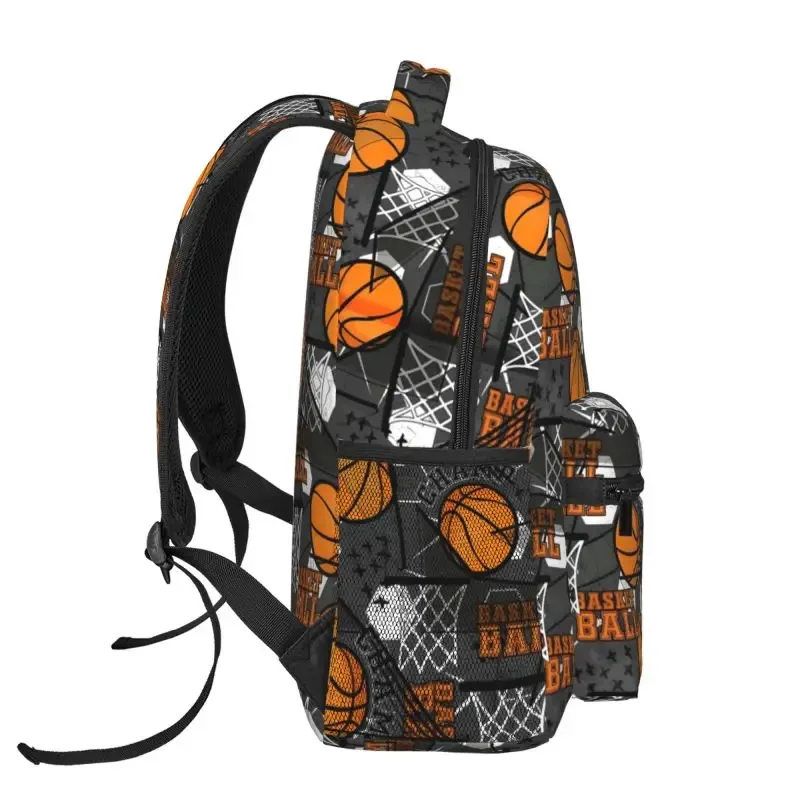 sacs à dos imprimés de basket-ball pour garçons/filles, meilleurs cadeaux pour enfants, sacs pour ordinateur portable à dessin animé 2d, cartable d'adolescent, loisirs en plein air